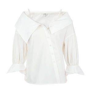 Oksana White Off Shoulder Blouse